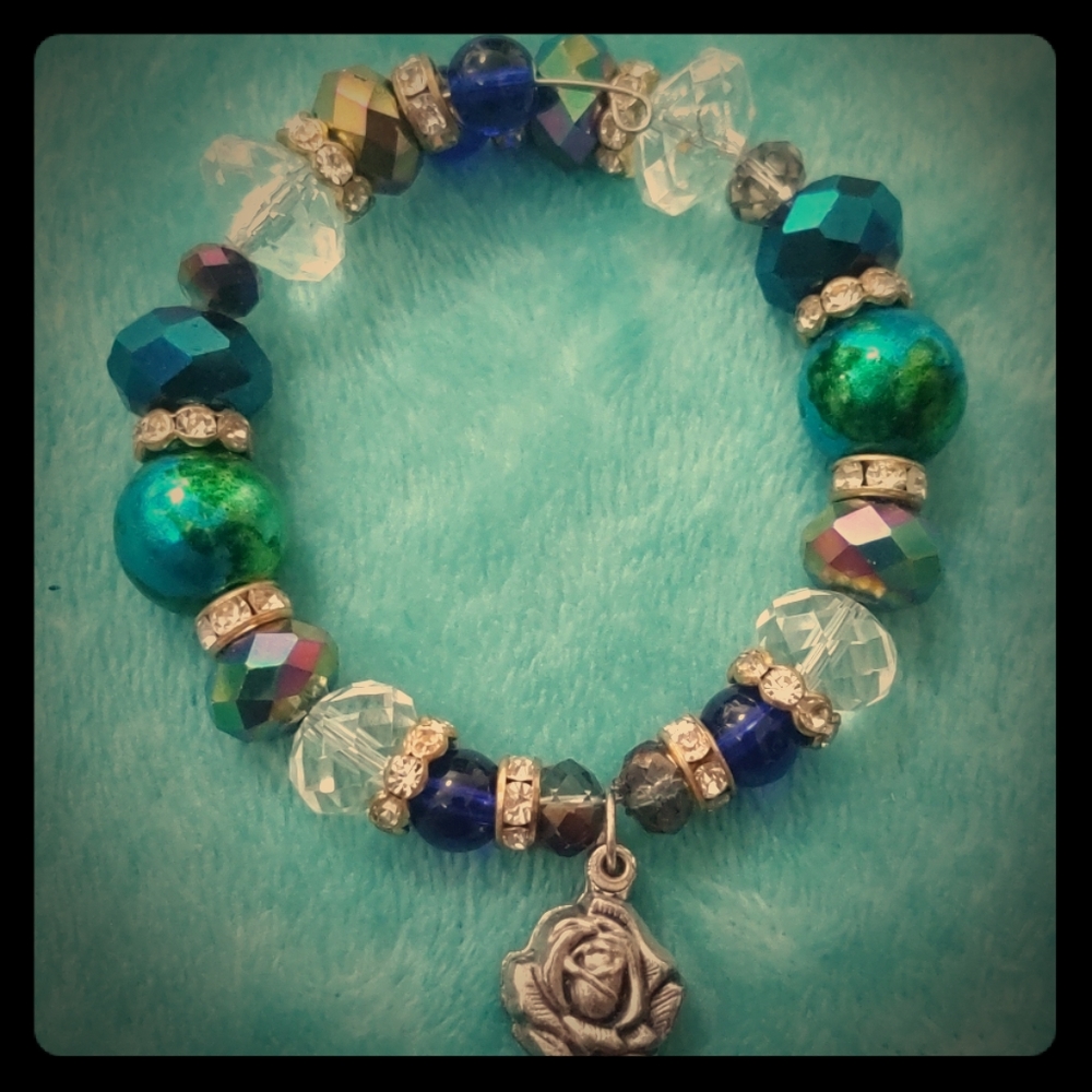 Beaded Bracelet With Pendant